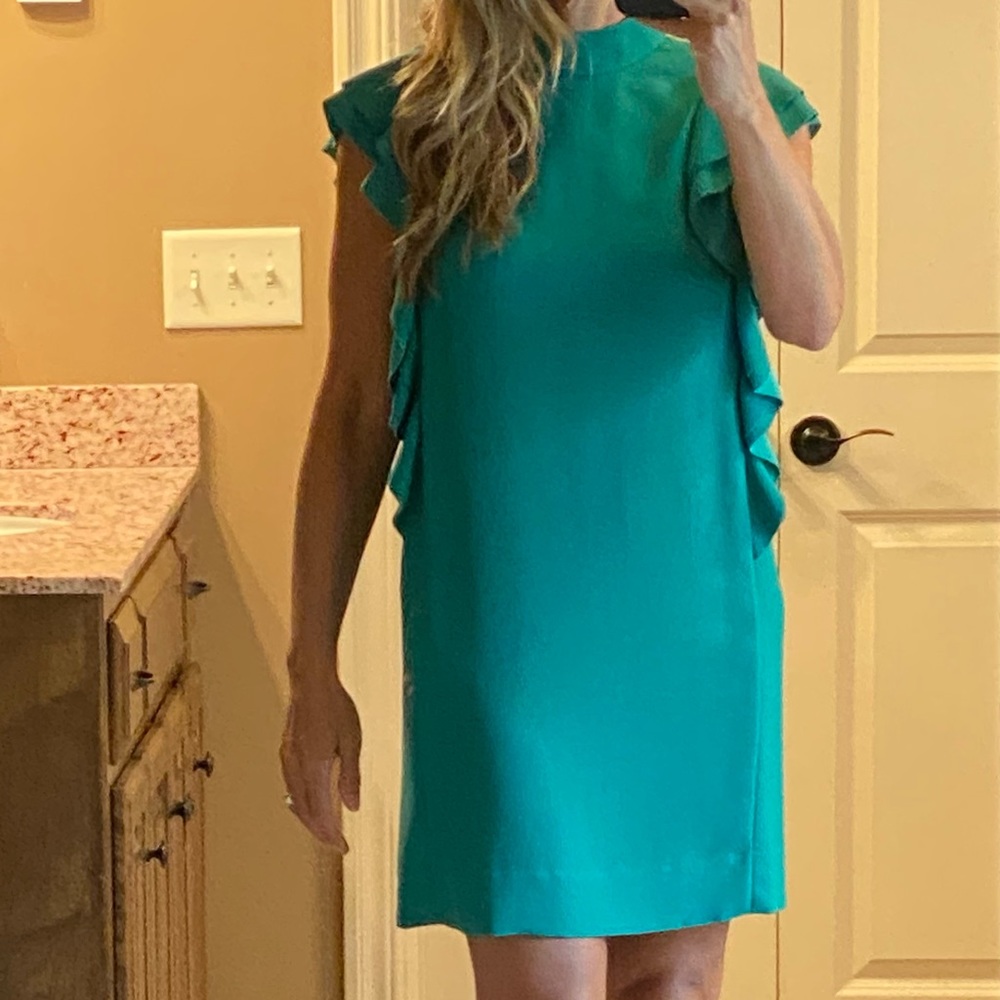 Kate Spade green sleeveless dress